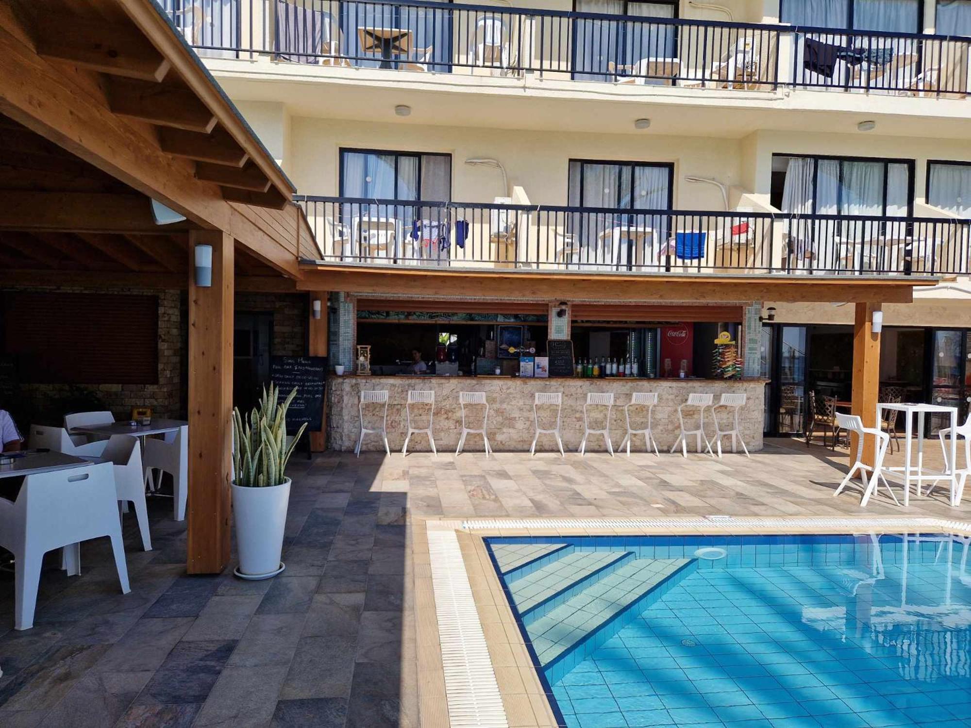 Simos Magic Beach Hotel Apts Ayia Napa Exterior foto