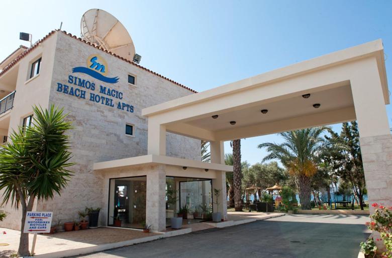 Simos Magic Beach Hotel Apts Ayia Napa Exterior foto